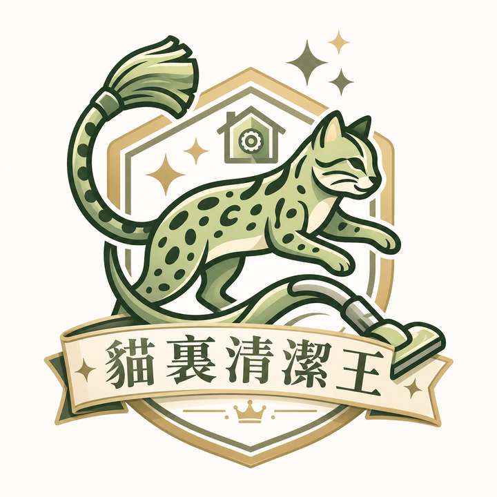 貓裏清潔王品牌標誌